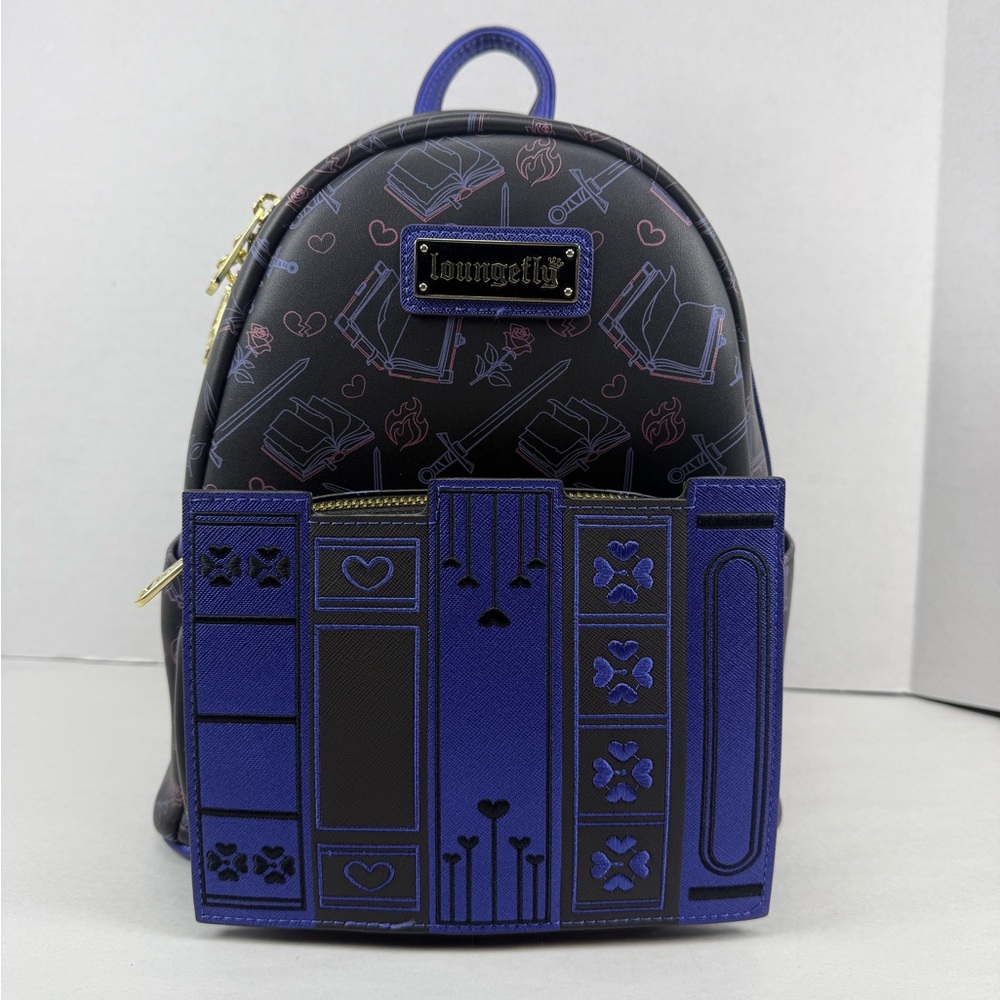 Romantasy Books Loungefly Mini Backpack Books-A-Million Exclusive - Picture 11 of 14